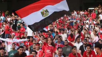 إقبال جماهيري على مباراة مصر وروسيا الودية باستاد القاهرة
